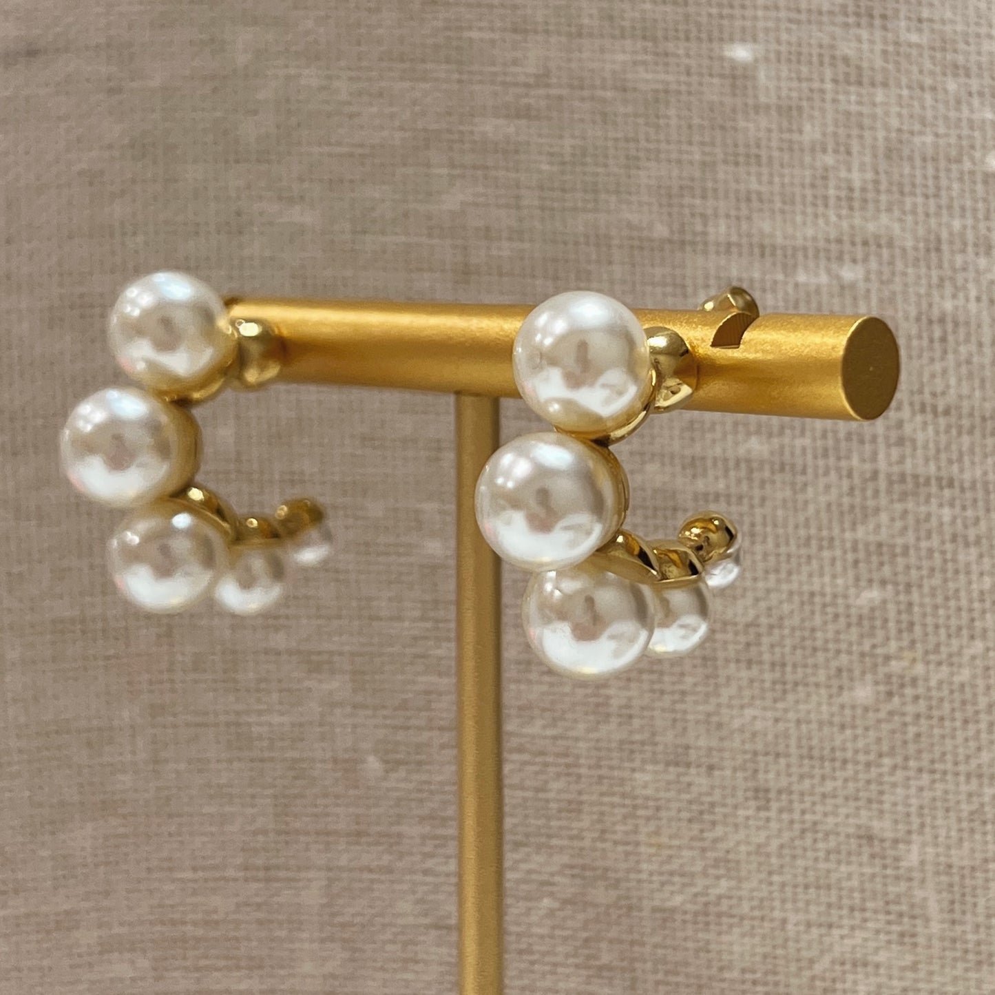 Pearl Hoops