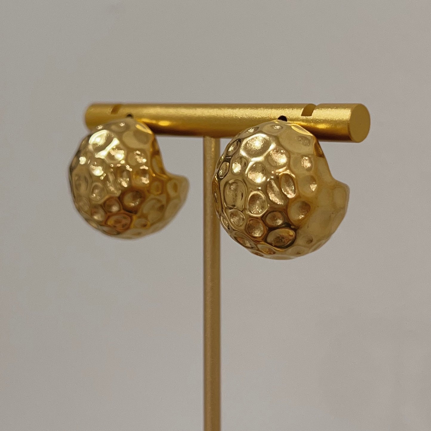 Circle Statement Earrings