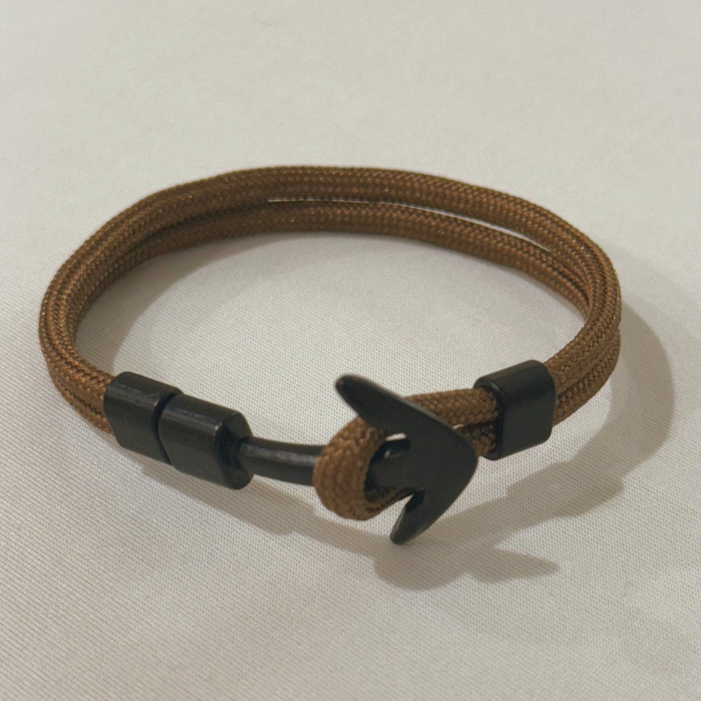 Brown Anchor Bracelet