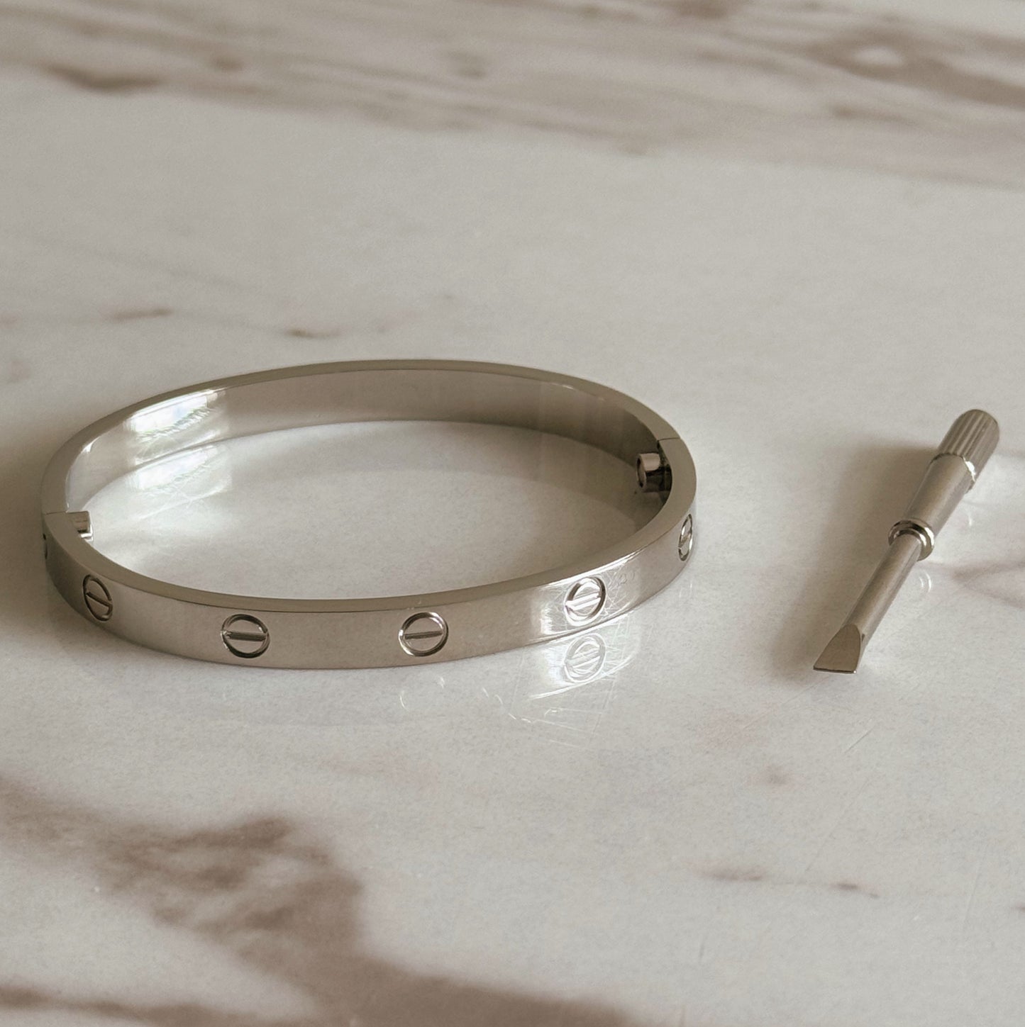 Love Silver Bracelet 17CM