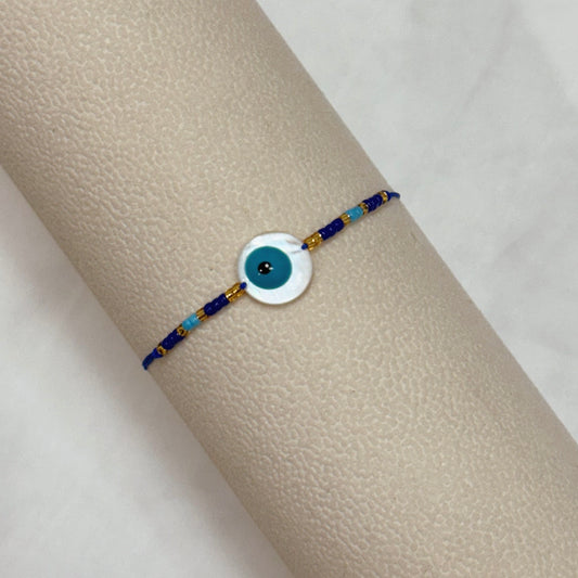 Evil Eye String Bracelet