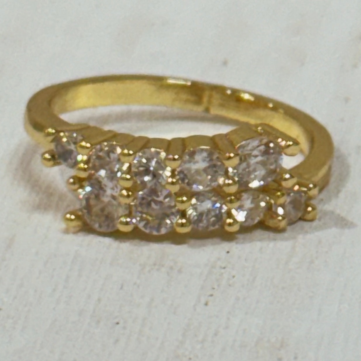 Crystal Ring Ajustable