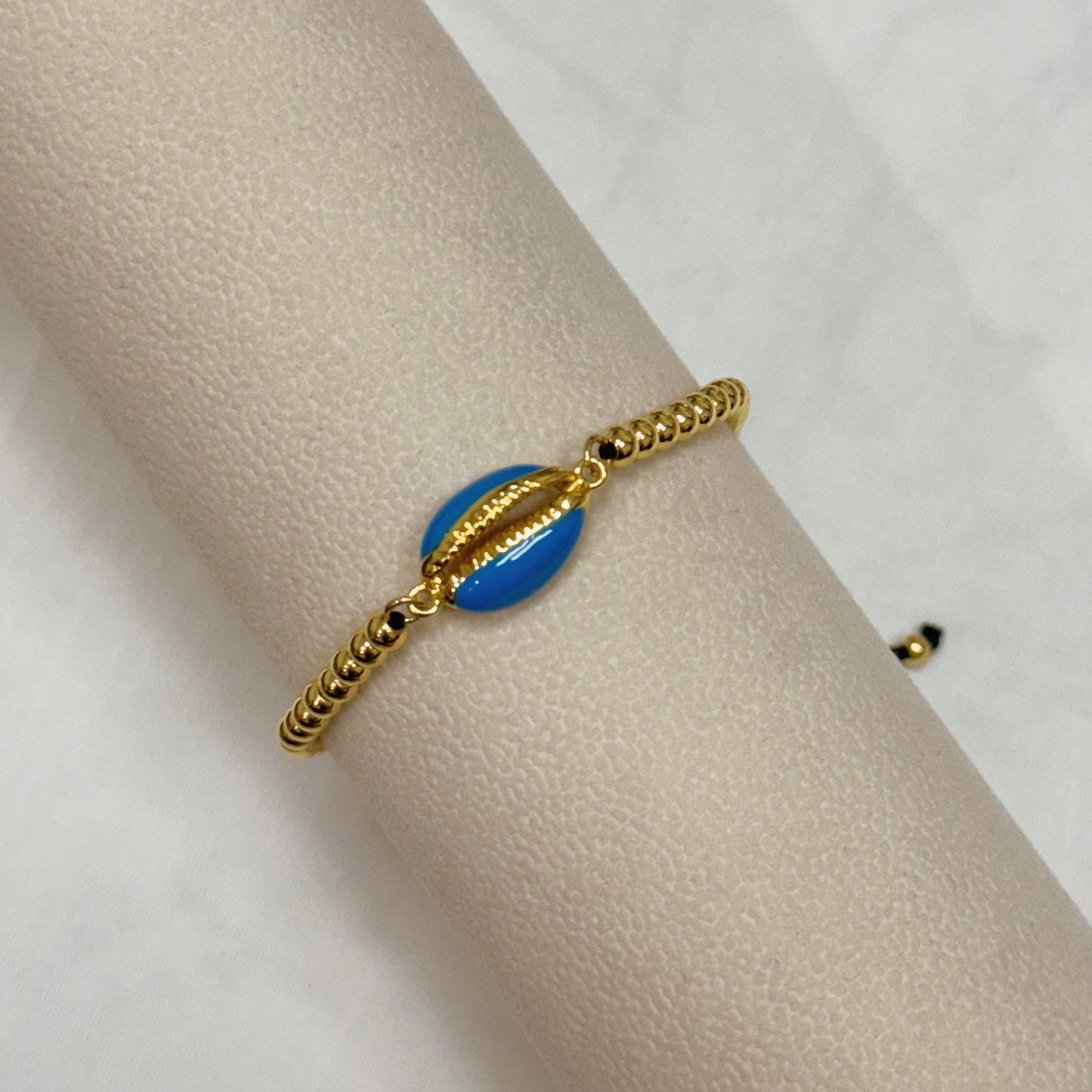 Blue Shell Bracelet