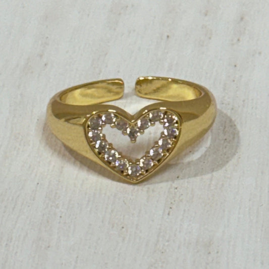 Heart Ring adjustable