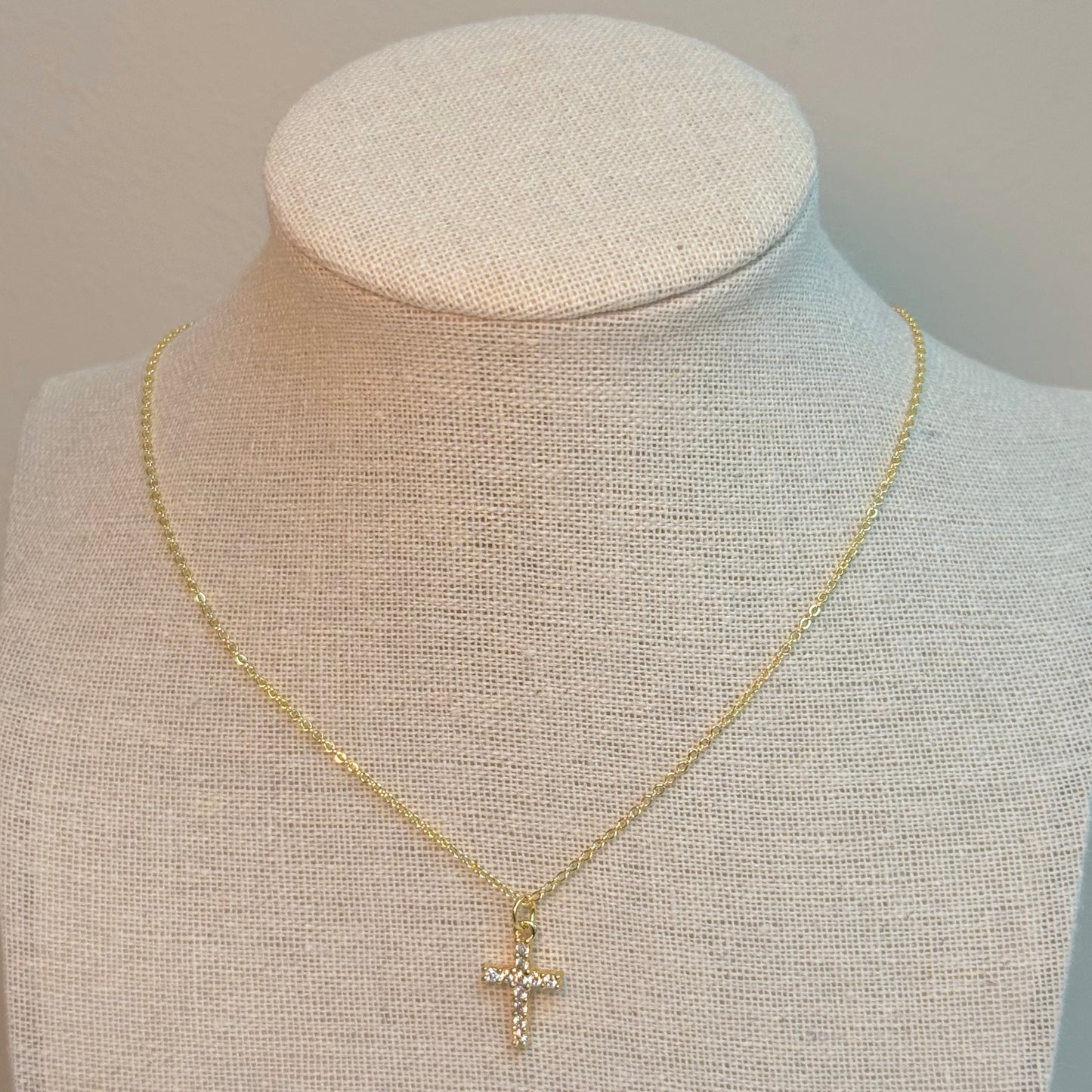 Diamond Cross Necklace