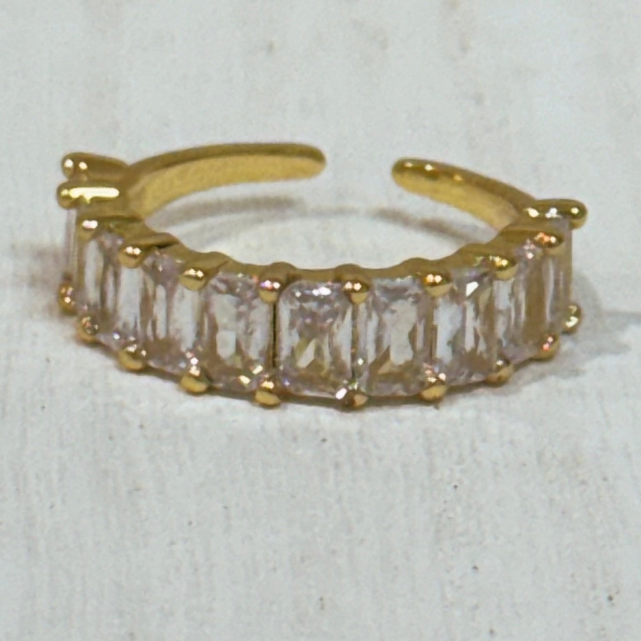 Baguette Ring Ajustable