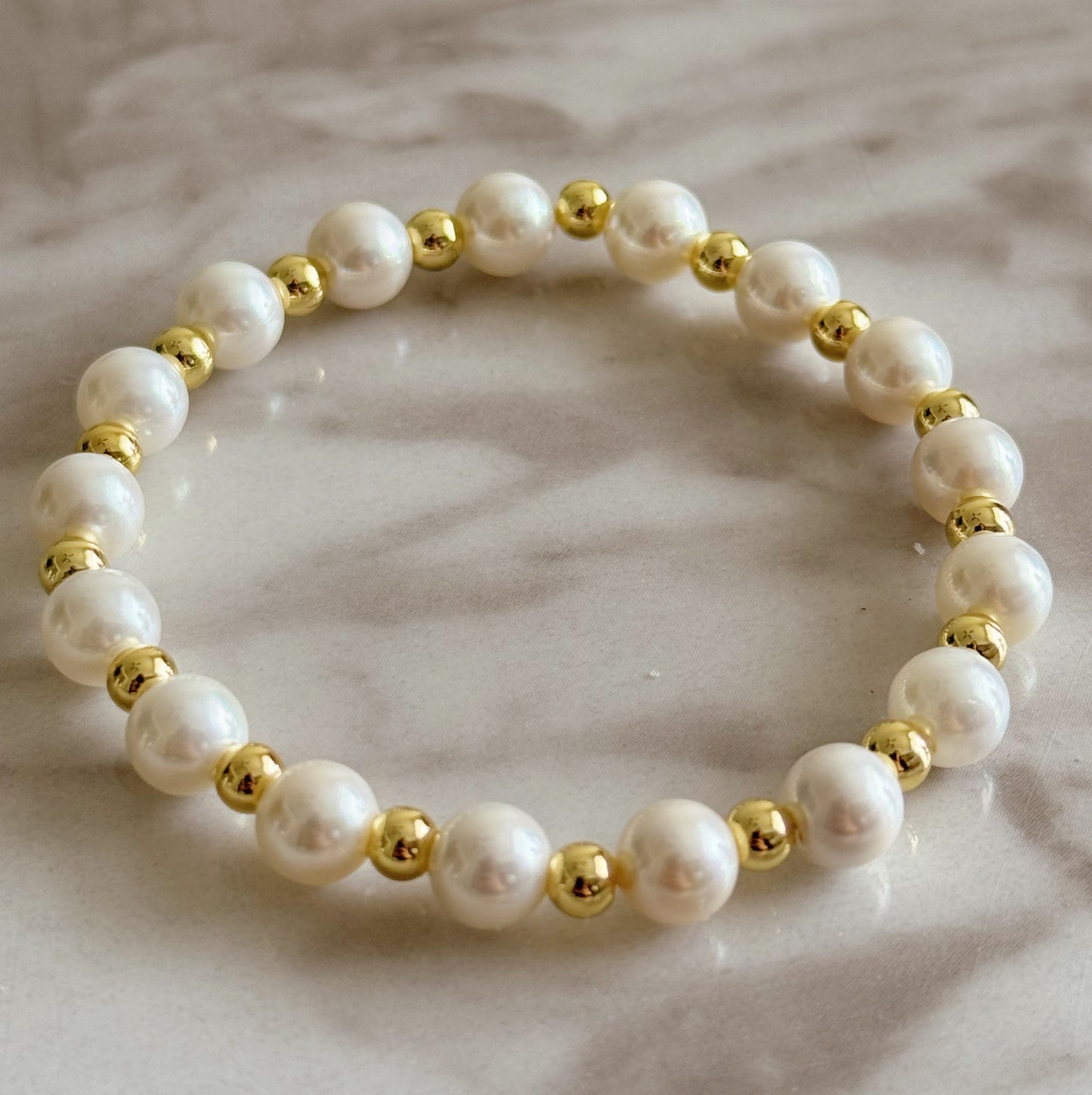 Pearl Beaded Bracelet