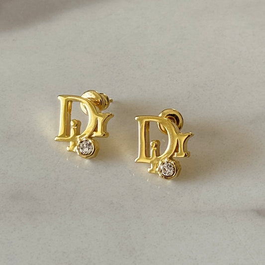 CD Stud Earrings