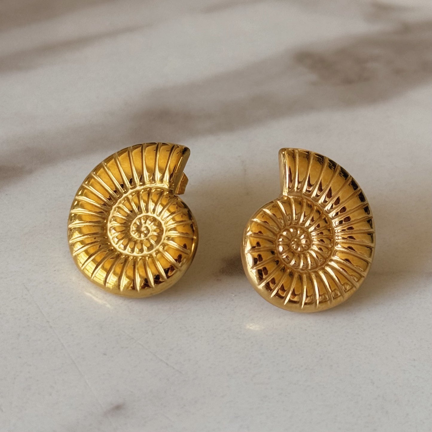 Snail Shell Earring Small