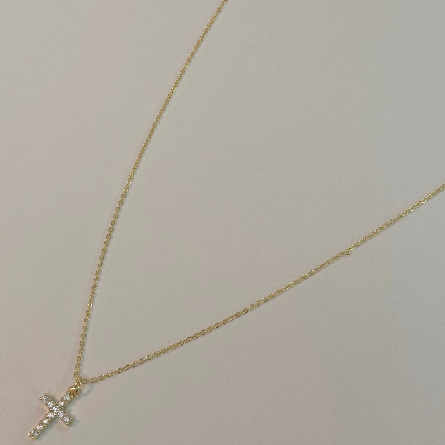 Diamond Cross Necklace