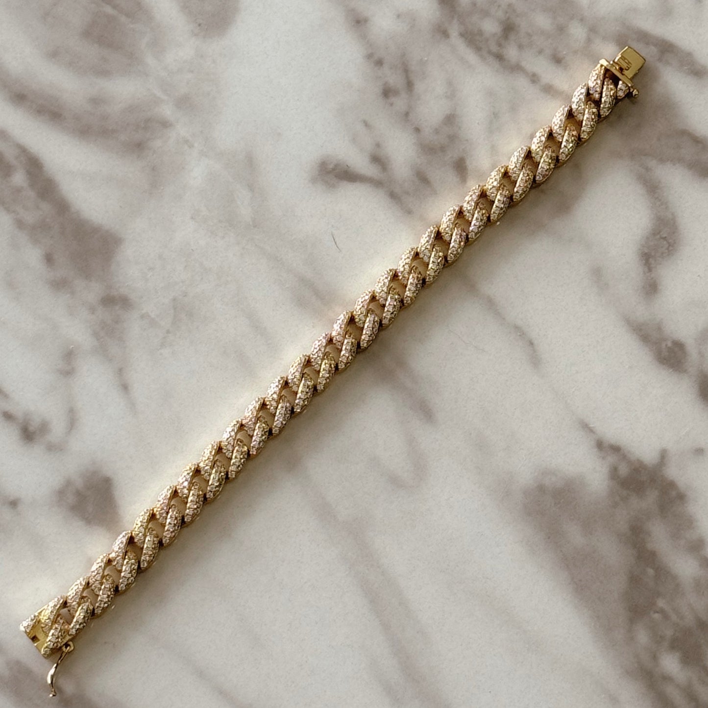 Cuban Link Diamond Bracelet